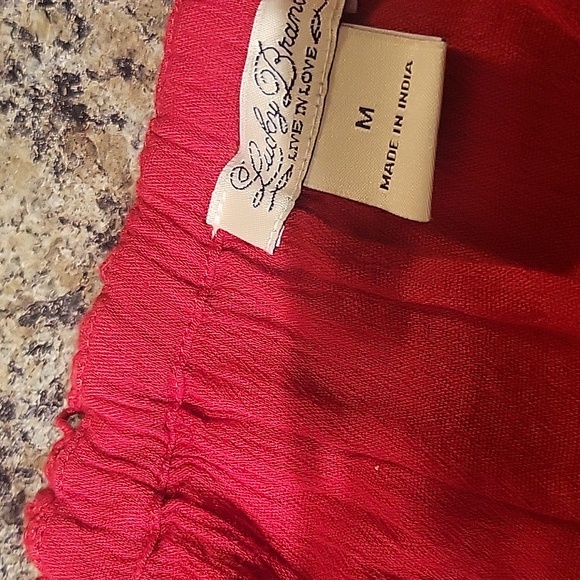 🔴🍀Lucky Brand Strapless Dress SZ Med - Picture 7 of 10